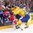COLOGNE, GERMANY - MAY 5: Sweden's Gabriel Landeskog #92 and Victor Hedman #77 battle for the puck with Russia's Alexander Barabanov #21 during preliminary round action at the 2017 IIHF Ice Hockey World Championship. (Photo by Andre Ringuette/HHOF-IIHF Images)

